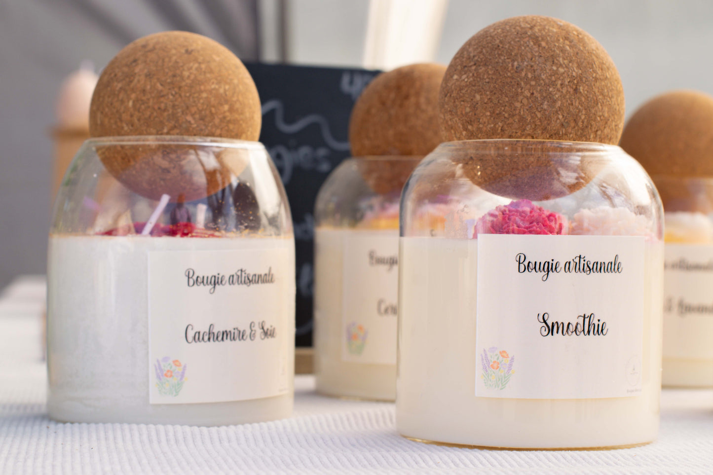 Cœur Liégeois – Bougie artisanale