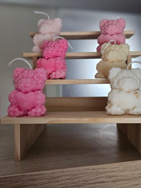 Bougie moulé  - petit Nounours 60g